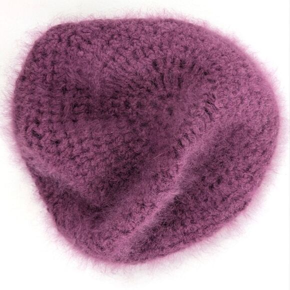 Handmade Angora Tam - Picture 2 of 5